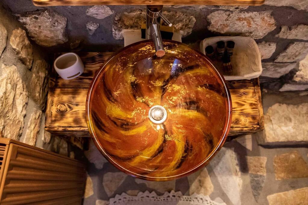 Traditional Stone Guesthouse Agios Ioannis  Bagian luar foto