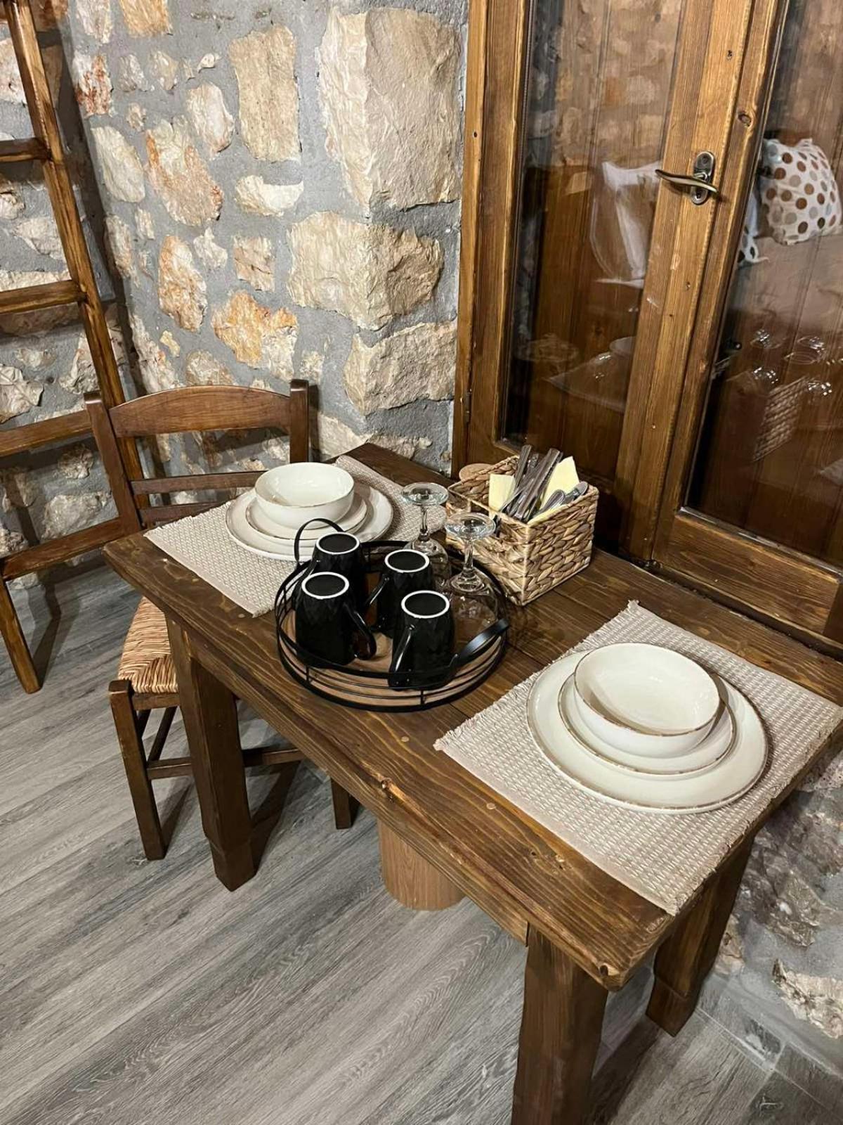 Traditional Stone Guesthouse Agios Ioannis  Bagian luar foto